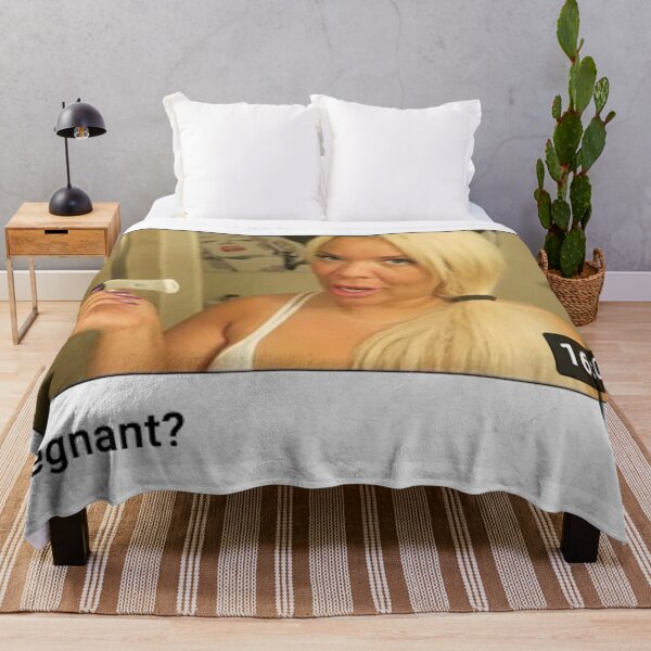 Item preview, trisha paytas tapestry "pregnant?" designed and sold by rdubs12.