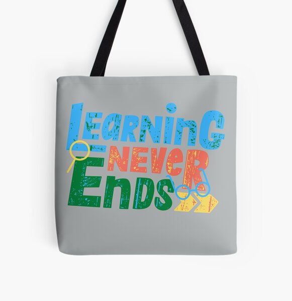 Item preview, Learning Never Ends  designed and sold by LifeProApperal.