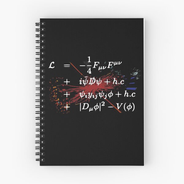 Item preview, Theoretical Physics Equations - Standard Model Higgs Boson Lagrangian Particle Physics designed and sold by Yula Tees.