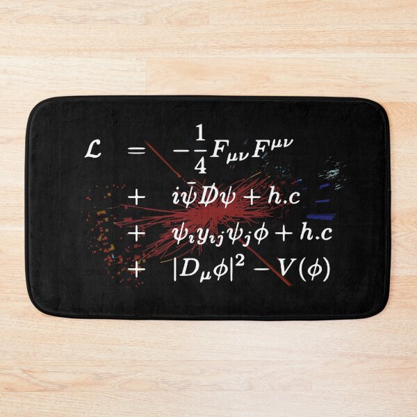 Item preview, Theoretical Physics Equations - Standard Model Higgs Boson Lagrangian Particle Physics designed and sold by Yula Tees.