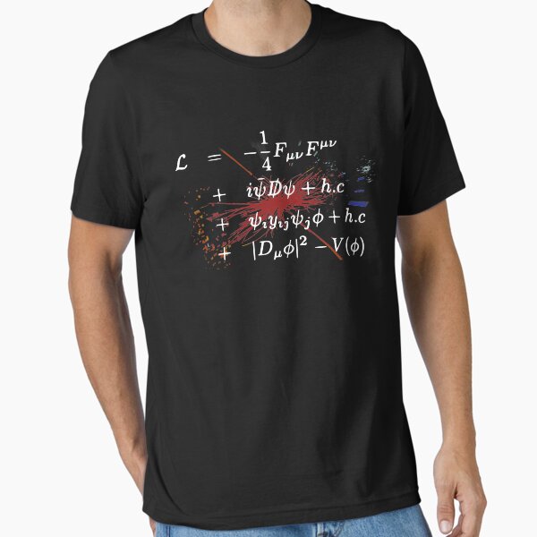 Item preview, Theoretical Physics Equations - Standard Model Higgs Boson Lagrangian Particle Physics designed and sold by Yula Tees.