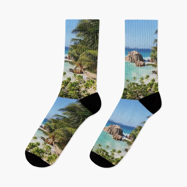 Item preview, Seychelles Tropical Beach  designed and sold by newburyboutique.