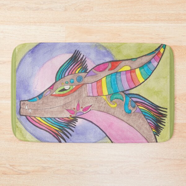 Item preview, The Wise Rainbow Dragon designed and sold by Elina Lewis.