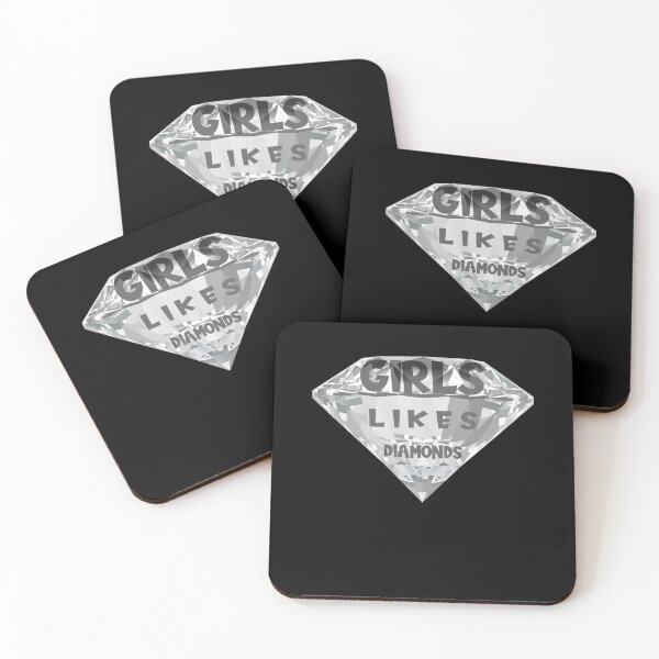 Item preview, Girls Likes Diamonds designed and sold by sbachstroem.