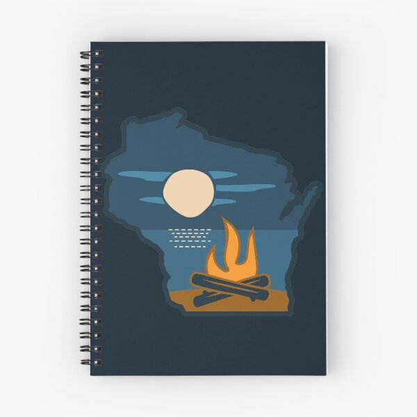 Item preview, Wisconsin Full Moon Campfire on the Lake Too designed and sold by gstrehlow2011.