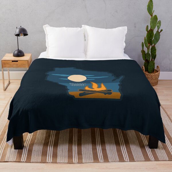 Item preview, Wisconsin Full Moon Campfire on the Lake Too designed and sold by gstrehlow2011.