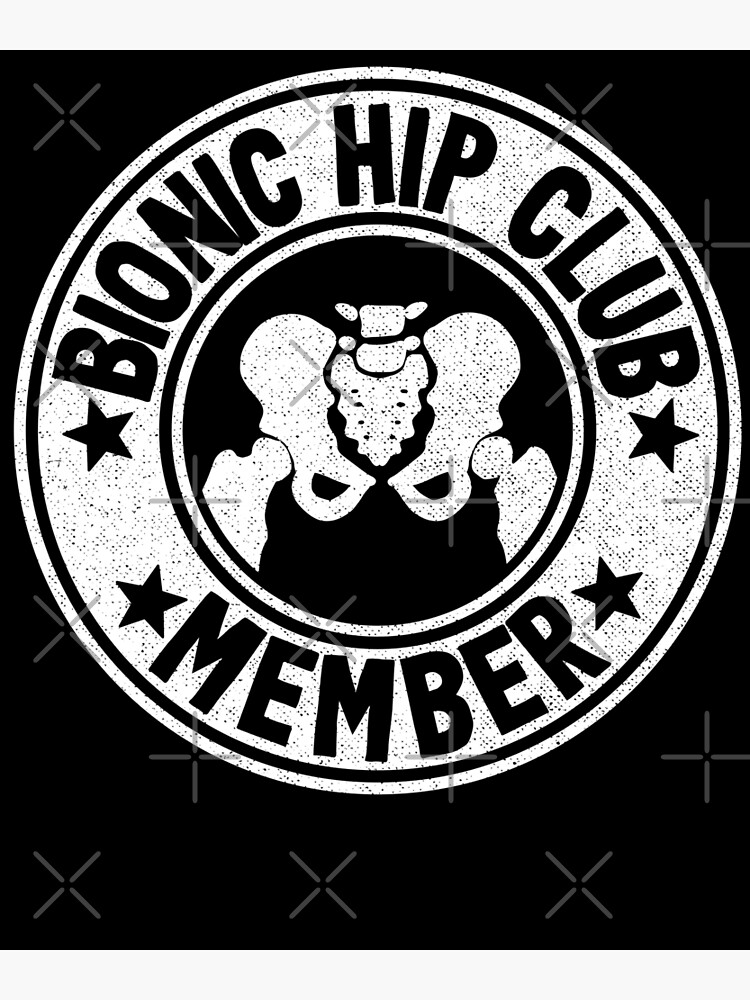 Bionic Hip Club Hip Replacement Surgery Recovery Logo