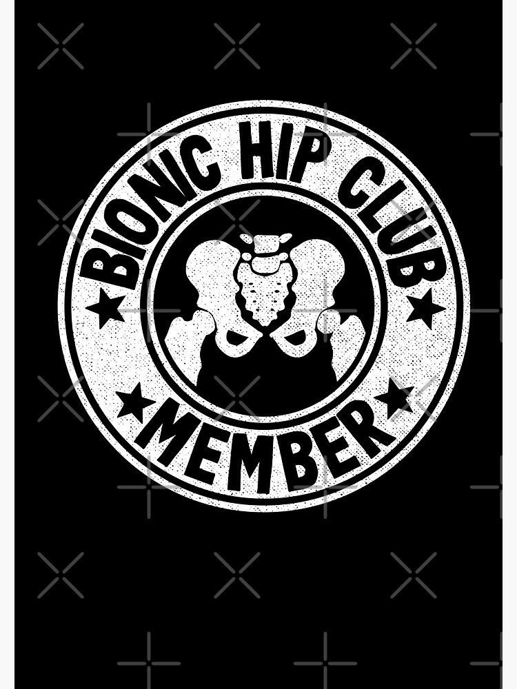 Bionic Hip Club Hip Replacement Surgery Recovery Logo