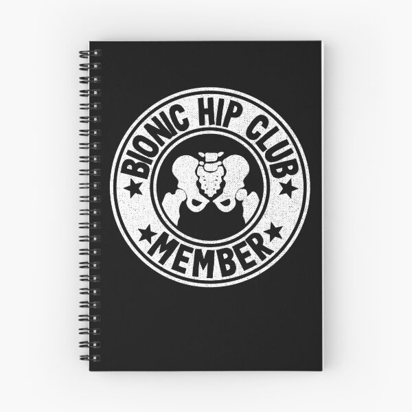 Item preview, Bionic Hip Club Member Hip Replacement Surgery Recovery Logo designed and sold by Stronzi.