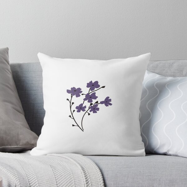 Item preview, Purple Rosaceaes - Flower sticker designed and sold by alibel.