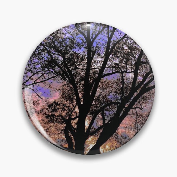 Item preview, Sunset Tree - Landscape Nature Photo - Digitally Enhanced designed and sold by Cosmic-Ferret.