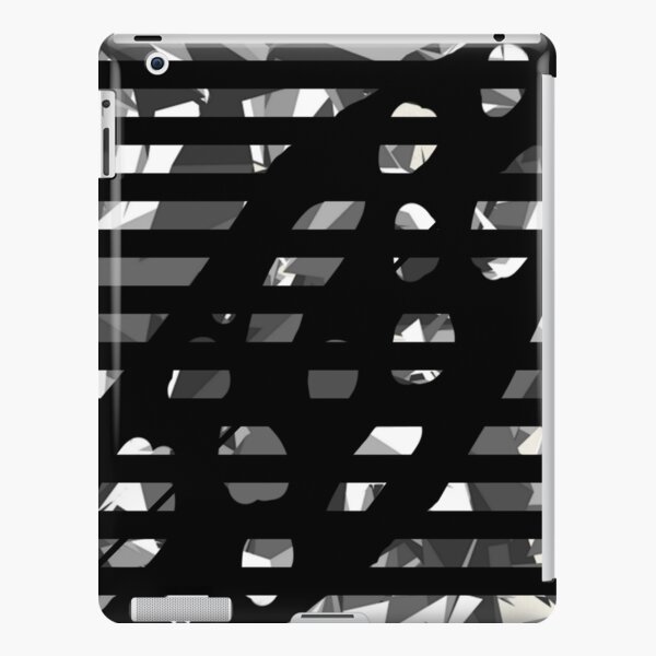 Black and white iPad Snap Case