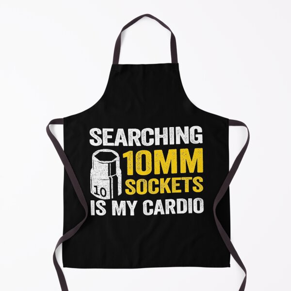 Item preview, Searching 10mm Sockets Is My Cardio Funny Mechanic designed and sold by Stronzi.