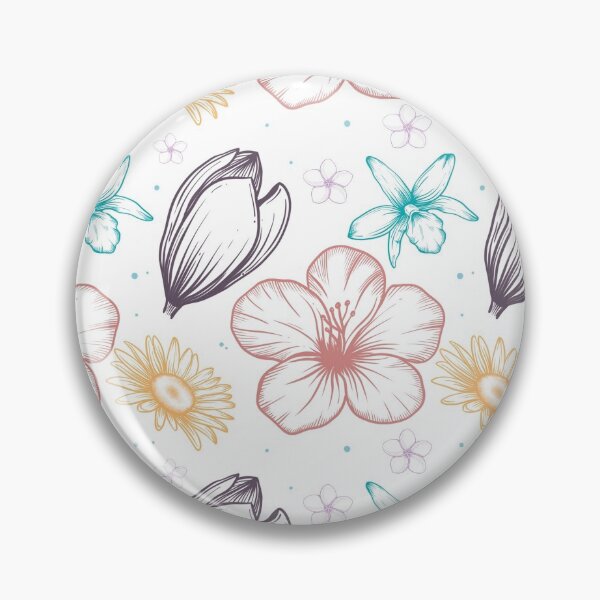 Item preview, Paster flower pattern designed and sold by PurpleTurtle8.