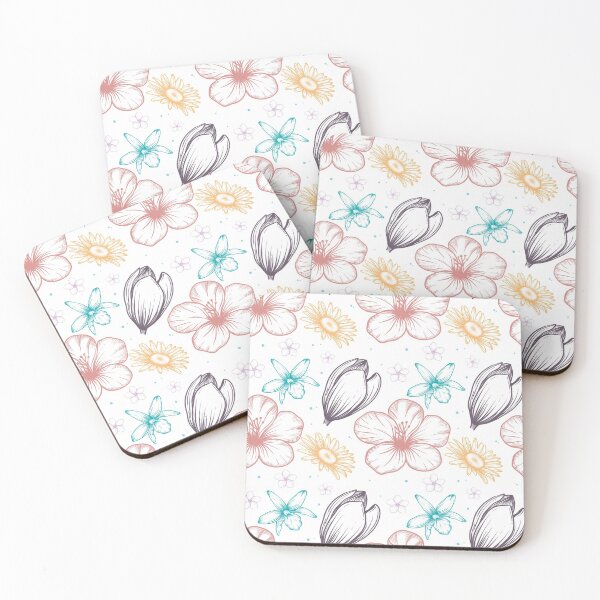 Item preview, Paster flower pattern designed and sold by PurpleTurtle8.