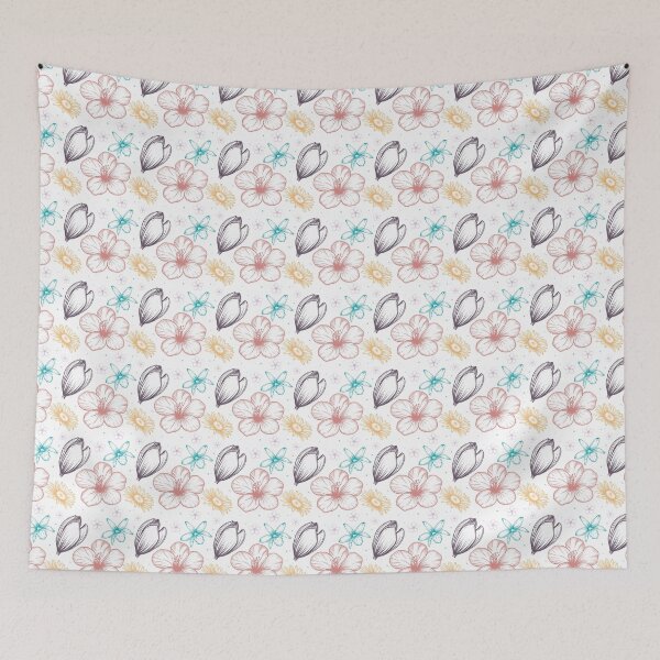 Item preview, Paster flower pattern designed and sold by PurpleTurtle8.