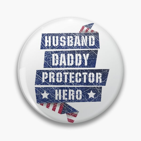 Item preview, Mens Husband Daddy Protector Hero July 4th Veterans Day designed and sold by lxmag.