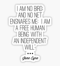 Jane Eyre Sticker