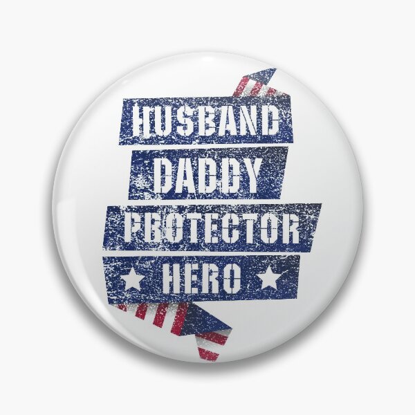 Item preview, Husband Daddy Protector Hero Fathers Day Independence day gift designed and sold by lxmag.