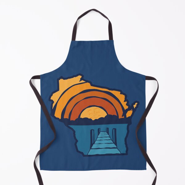 Item preview, Wisconsin Smiling Sunset Rough Pier View Too designed and sold by gstrehlow2011.