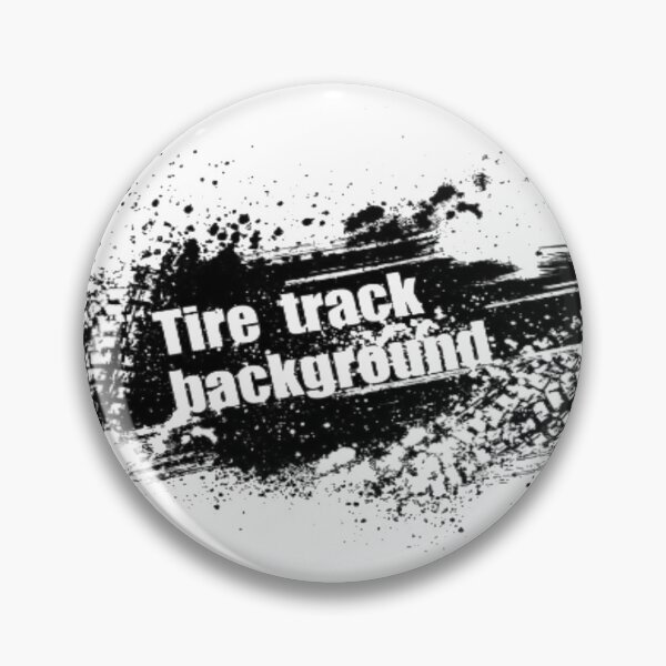 Item preview, Tire Track Background Wording with Tire Marks Black designed and sold by WearWolfDesigns.
