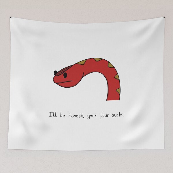 Item preview, Yup Snake - I'll Be Honest, Your Plan Sucks designed and sold by SeanDontGetFish.