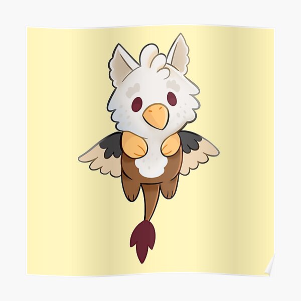 Animal Griffin Mythology Posters Redbubble - feather family roblox griffin