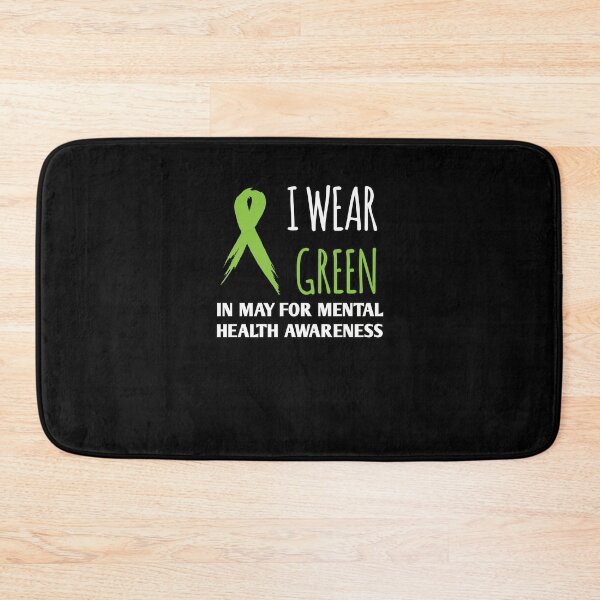 Item preview, In May We Wear Green Mental Health Awareness designed and sold by Nour El Islam Djemai.