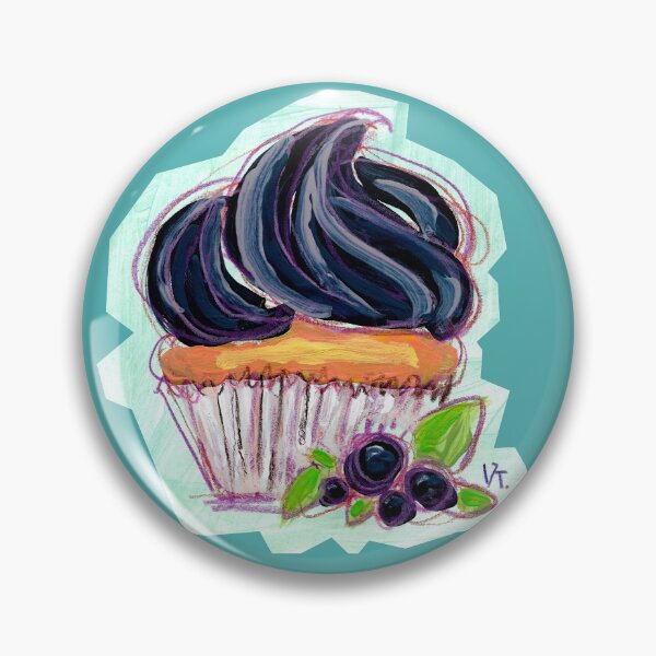 Item preview, Sweet cute funny cupcake dessert for friend, girlfriend, kid, baby. Best gift at birthday party or celebration. designed and sold by RukkiZukkiArt.