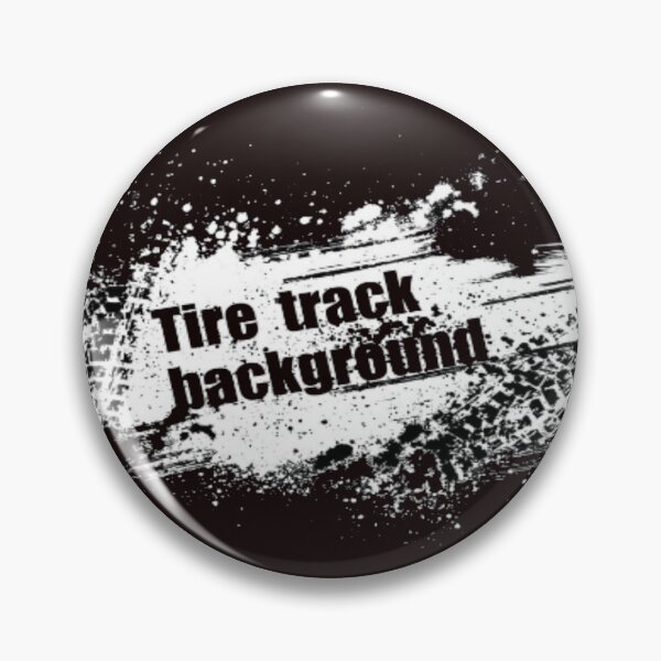 Item preview, Tire Track Background Wording with Tire Marks Black designed and sold by WearWolfDesigns.