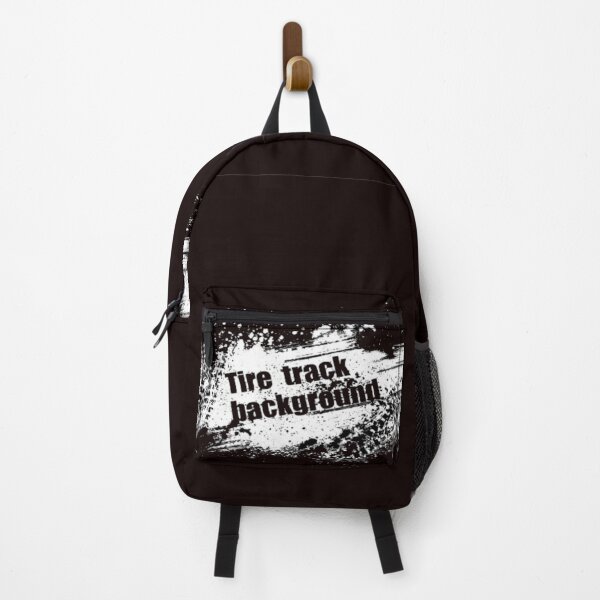 Item preview, Tire Track Background Wording with Tire Marks Black designed and sold by WearWolfDesigns.