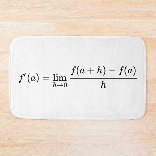 Item preview, definition of the derivative, math basics designed and sold by NoetherSym.