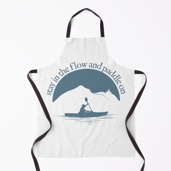 Item preview, Kayaking - Stay In The Flow And Paddle On - W GreyBlue - 04 designed and sold by serenaking.