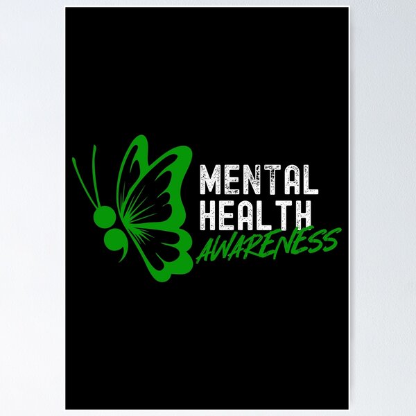 DY Retro Mental Health Matters Bulletn Board, Mental Health Awareness