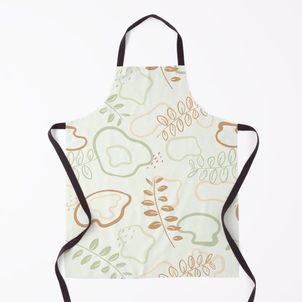 Item preview, Modern white plant pattern designed and sold by Nikamii.
