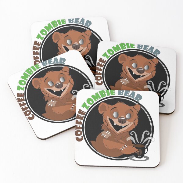Item preview, Coffee Zombie Bear designed and sold by VicOriginal.