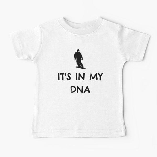 Snowboarding: Its in my DNA Baby T-Shirt