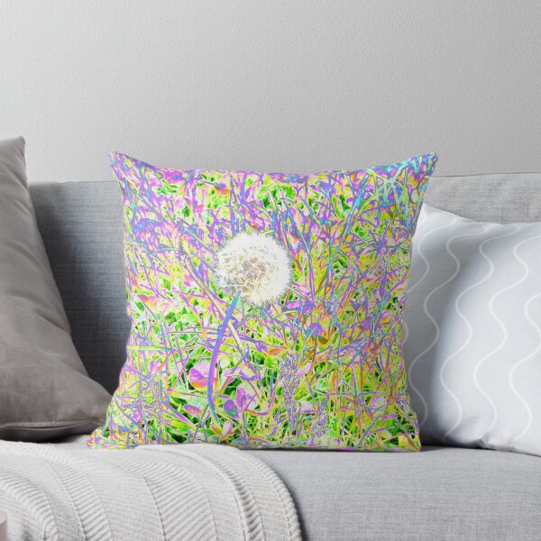 Item preview, Dandelion in Spring - Psychedelic Pastel Digital Painting - Aesthetic Colors designed and sold by Cosmic-Ferret.