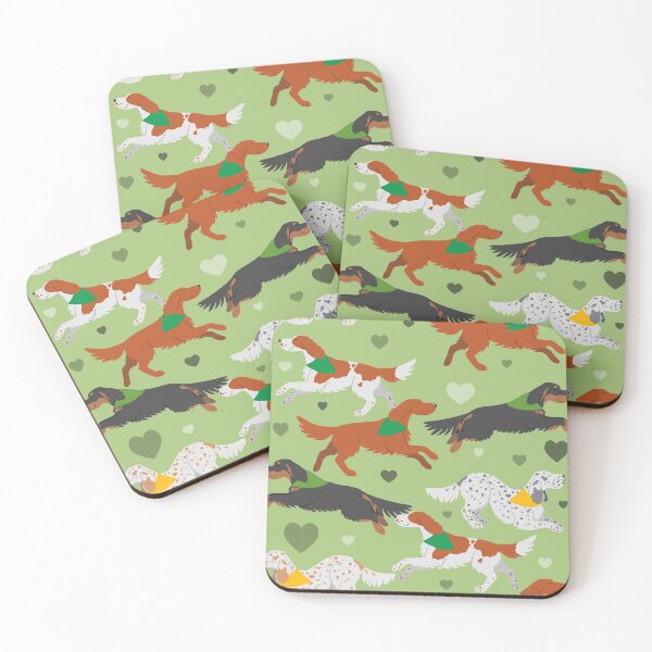Item preview, Setters designed and sold by animalartbyjess.