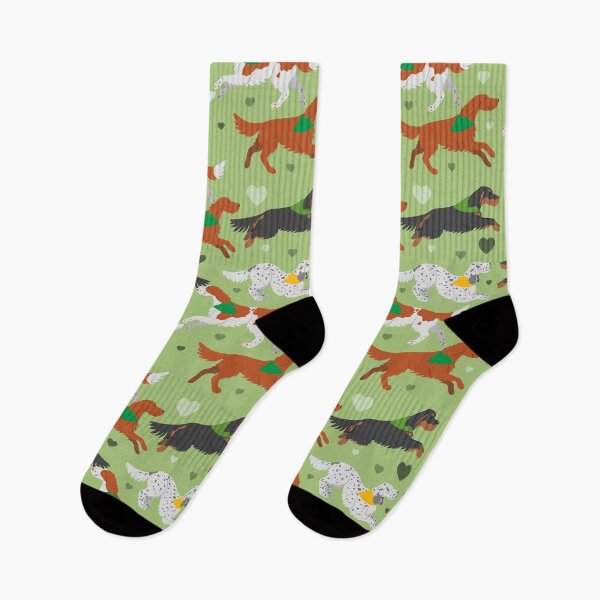 Item preview, Setters designed and sold by animalartbyjess.