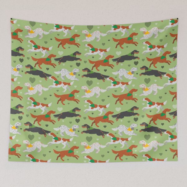 Item preview, Setters designed and sold by animalartbyjess.