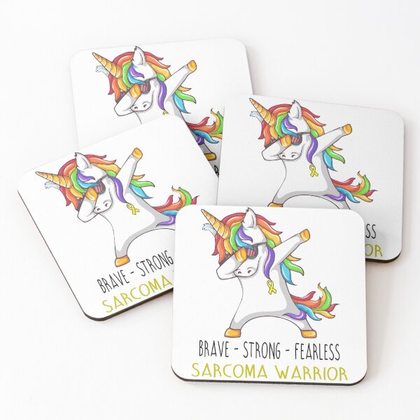 Item preview, Sarcoma Warrior Brave Strong Fearless designed and sold by deputylove.