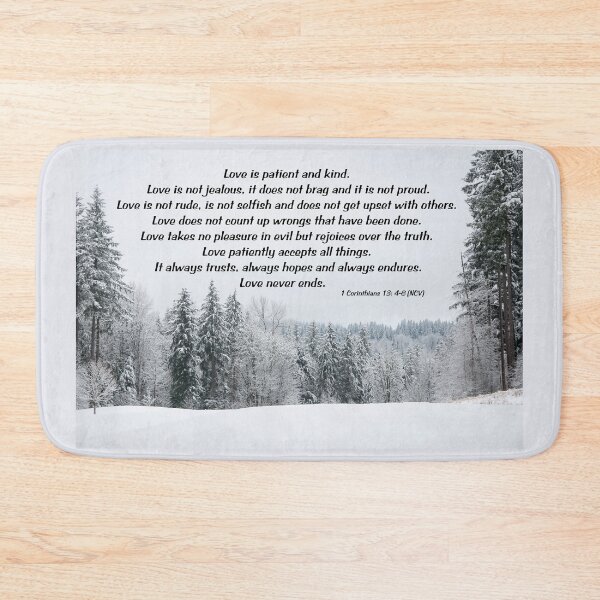 Item preview, Love Is Patient: Snow Clearing In The Woods designed and sold by KirtTisdale.