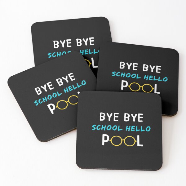 Item preview, bye bye School hello Pool Essential T-shirts designed and sold by todoAwesome.