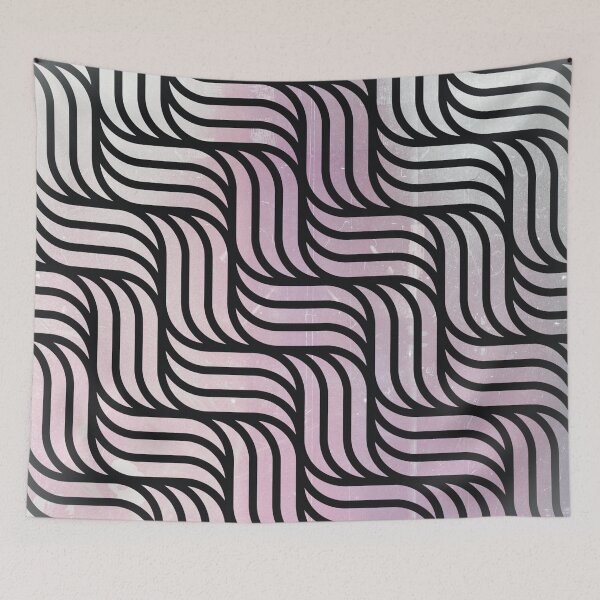 Item preview, Pastel Purple Interweave Waves designed and sold by Designs By YL.
