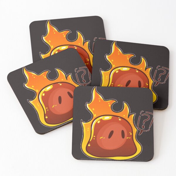 Item preview, fire slime designed and sold by Nodine.