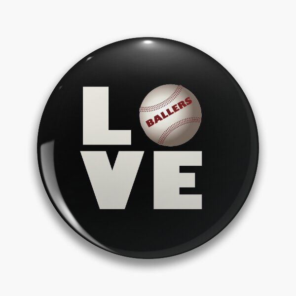 Item preview, Love Ballers. Love Baseball.   designed and sold by luvmhykdesigns.