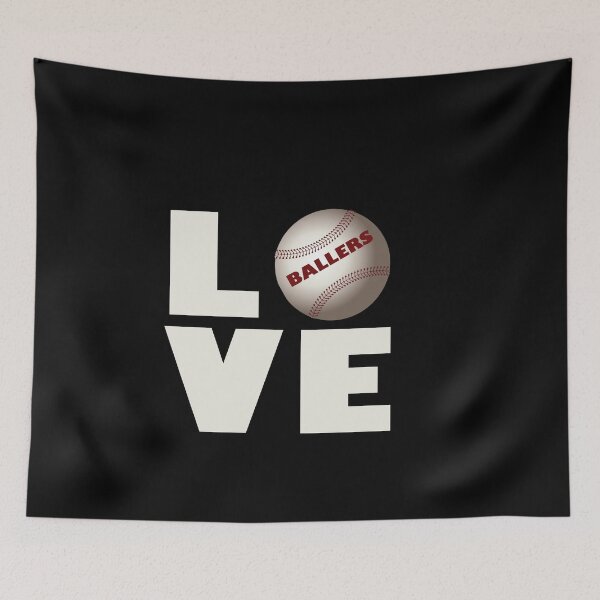 Item preview, Love Ballers. Love Baseball.   designed and sold by luvmhykdesigns.