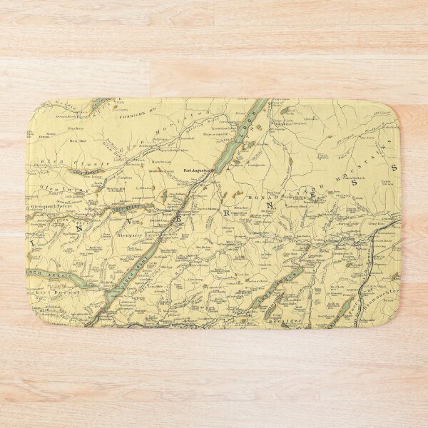 Item preview, Vintage Map of Inverness-shire 1898 designed and sold by yourscotland.