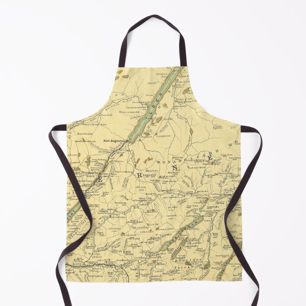 Item preview, Vintage Map of Inverness-shire 1898 designed and sold by yourscotland.